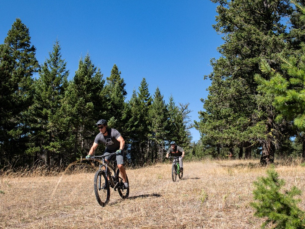 Mountain bike riders